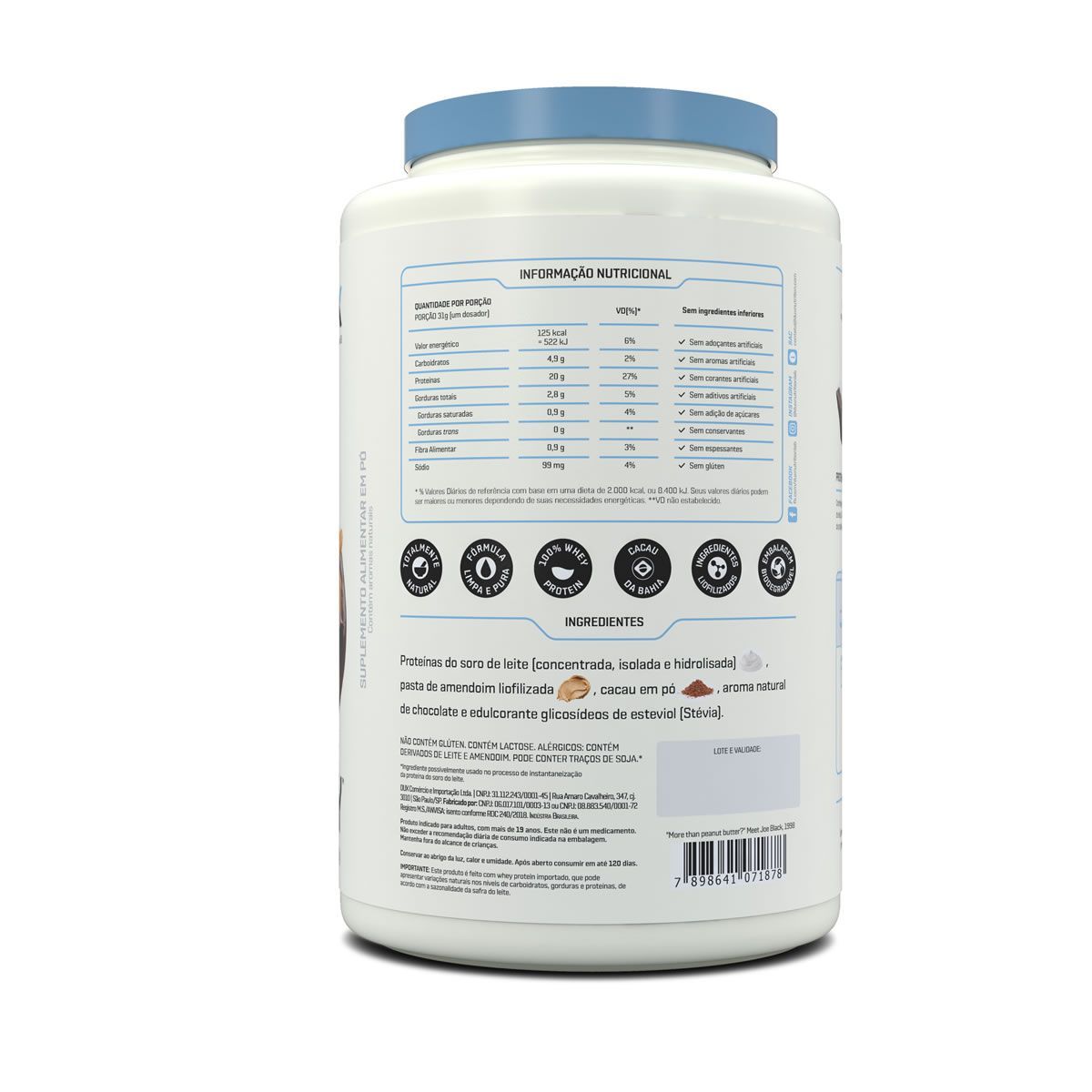 Fresh Whey - 900g Chocolate e Amendoim - Dux Nutrition