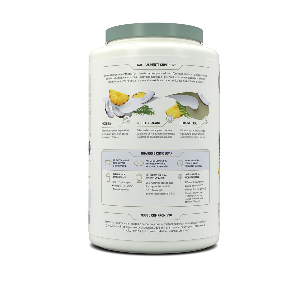 Fresh Whey - 900g Coco e Abacaxi - Dux Nutrition