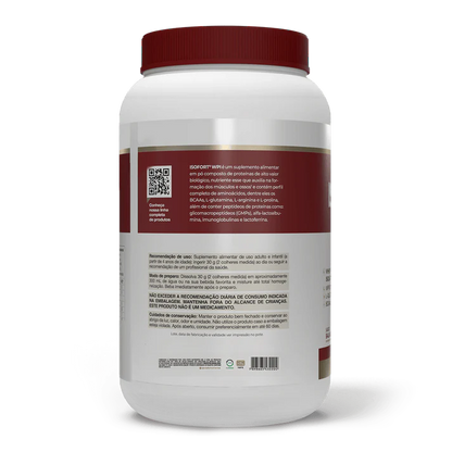 Whey Protein Isolado - Isofort - 900g Baunilha - Vitafor