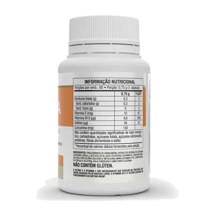 Cúrcuma Plus - 60 Cápsulas